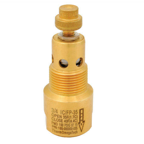 Клапан с картриджем - IC/FP - Thermomegatech - резьбовой / из латуни / из нержавеющей стали