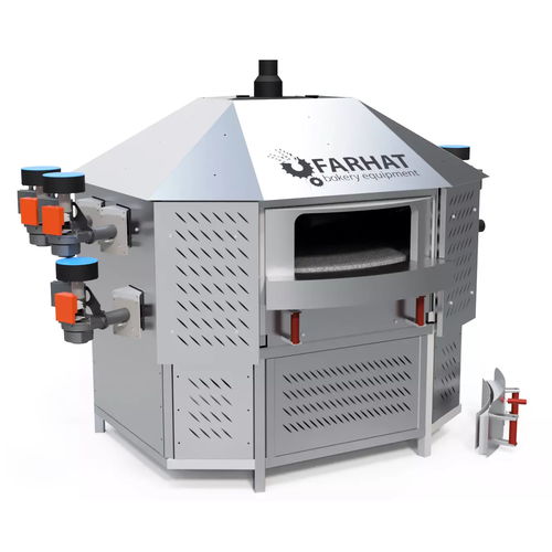 Поворотная печь для пищевой промышленности - Farhat Bakery Equipment - для пиццы / газовая