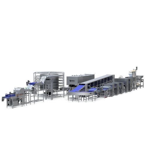 Линия для производства хлеба лаваш - Farhat Bakery Equipment - для лаваша / лепешка дюрум / наан
