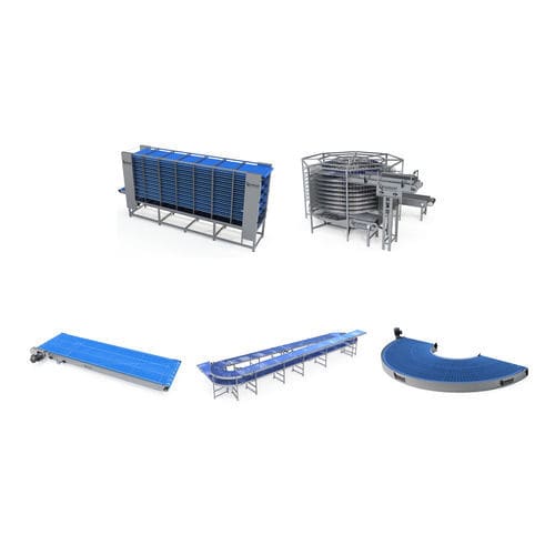 Транспортная конвейерная система - Farhat Bakery Equipment - промышленная / для погрузно-разгрузочных работ / для обрабатывающей промышленности