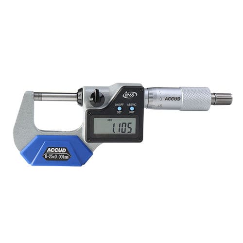 Микрометр для открытого воздуха - 313 series - Accud Co. Ltd - цифровой / с защелкой / IP65