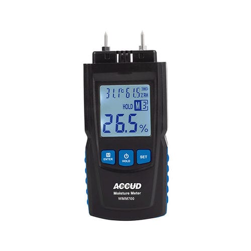 Измеритель влажности для дерева - WMM700 - Accud Co. Ltd - игольчатый / с цифровым дисплеем / портативный