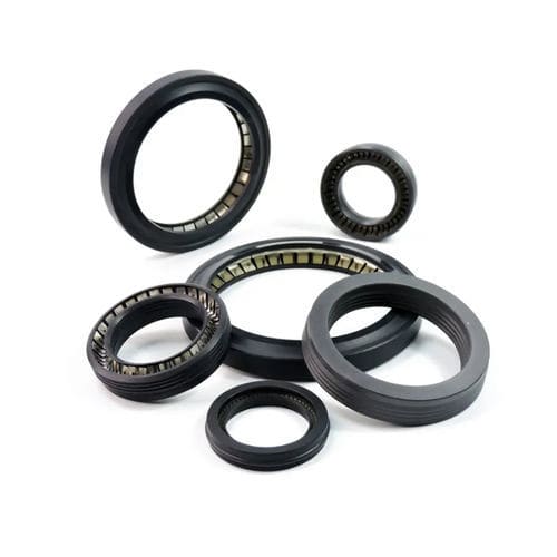 Кромочный уплотнитель - SHIJIAZHUANG RUISUO SEAL SUPPLIES CO.,LTD - из стали / из ПТФЭ / прямоугольный