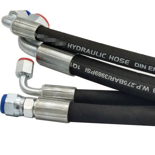 Гибкий шланг высокое давление - SHIJIAZHUANG RUISUO SEAL SUPPLIES CO.,LTD - гидравлический / для топливного масла / для минерального масла