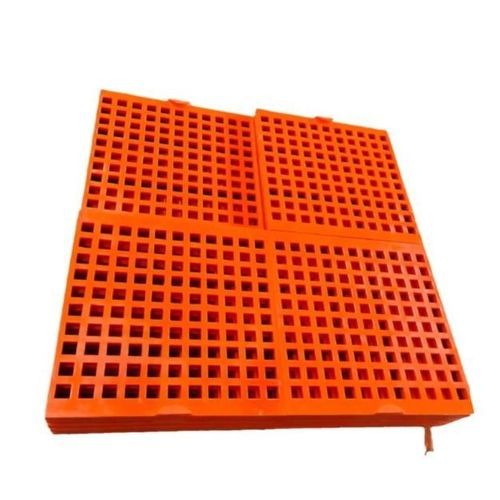 Планшетное сито из полиуретана - SHIJIAZHUANG RUISUO SEAL SUPPLIES CO.,LTD - коррозионностойкое / изогнутое / плоское