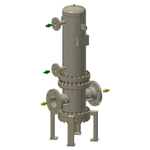 Преднагреватель для газов - HVF-V - Heat Group - электрический / регенеративный / паровой