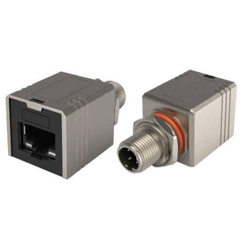 Соединитель Ethernet - AMJ1De000 - EmCom Technology Inc. - EtherCAT / ProfiNet / внутренняя резьба