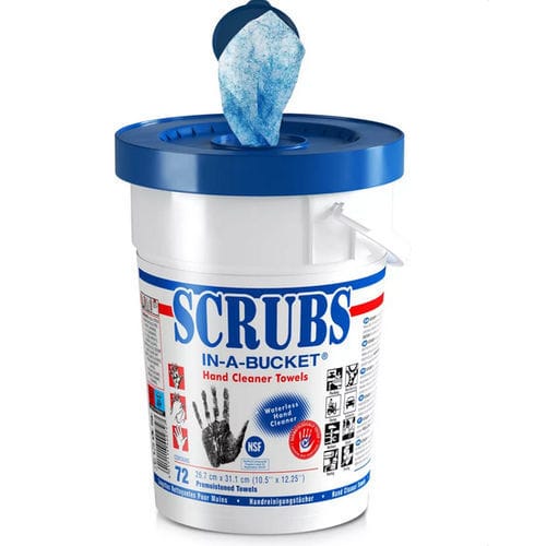 Очищающая салфетка для рук - SCRUBS&reg; 72 - ITW Industrial Solutions - деталей / для инструментов / для использования в промышленности