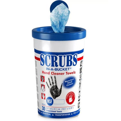 Очищающая салфетка для рук - SCRUBS® 30 - ITW Industrial Solutions - деталей / для инструментов / для использования в промышленности