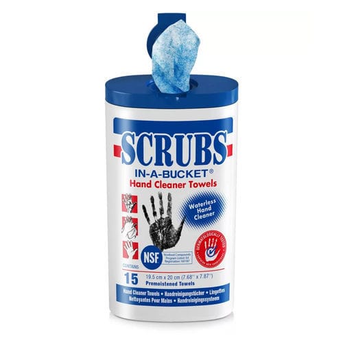 Очищающая салфетка для рук - SCRUBS&reg; 15 - ITW Industrial Solutions - деталей / для инструментов / для использования в промышленности