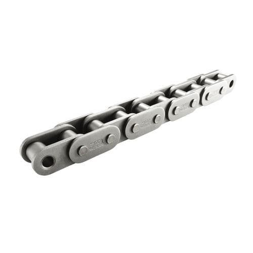 Цепь с прямыми пластинами - F - Sugiyama Chain Co., Ltd. - трансмиссионная / из стали / с роликами