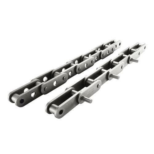 Цепь с креплениями - ATT - Sugiyama Chain Co., Ltd. - трансмиссионная / из стали / с роликами