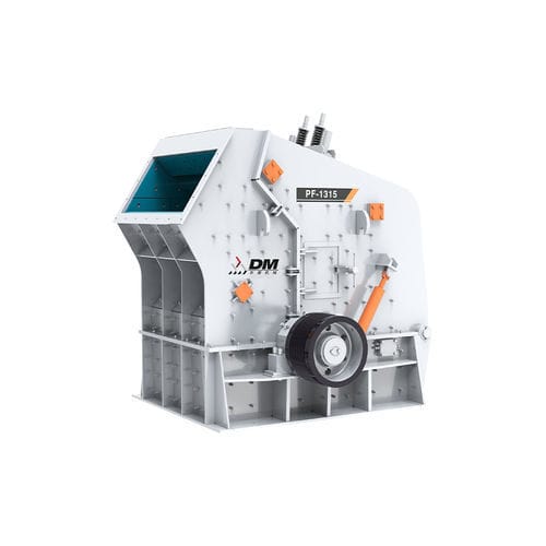 Ударная камнедробилка - PF series - Shanghai Dongmeng Road and Bridge Machinery Co., Ltd - стационарная / для производства песка / компактная