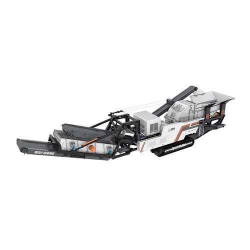 Ударная камнедробилка - DMI series - Shanghai Dongmeng Road and Bridge Machinery Co., Ltd - мобильная / с дизельным двигателем / для производства песка