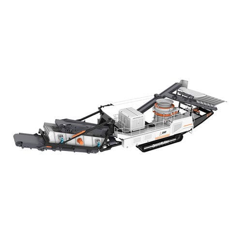 Конусная камнедробилка - DMHP series - Shanghai Dongmeng Road and Bridge Machinery Co., Ltd - мобильная / с дизельным двигателем / для производства песка