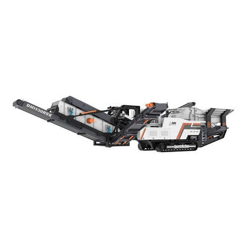 Ударная камнедробилка - DMI series - Shanghai Dongmeng Road and Bridge Machinery Co., Ltd - мобильная / с дизельным двигателем / для производства песка