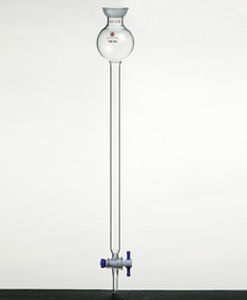 Колонка для хроматографии из ПТФЭ - C384640C - Synthware glass - из тефлона (Teflon®)
