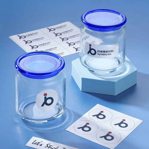 Водорастворимая этикетка - Symbio, Inc - печатная / самоклеящаяся / из бумаги