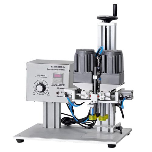 Линейная укупорочная завинчивающая машина - PMK - Guangzhou Promake Machinery Equipment Co., Ltd. - полуавтоматическая / для сцеплений / для бутылок