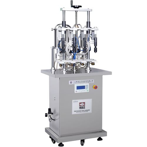 Полуавтоматическая наполнительная машина - FM - Guangzhou Promake Machinery Equipment Co., Ltd. - для бутылок / для форм / для косметической продукции