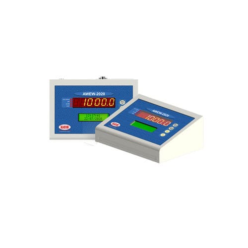 Весовой индикатор для мостовых весов - AWEW-2020 - LCS Controls Private Limited - светодиодный дисплей / настольный / настенный