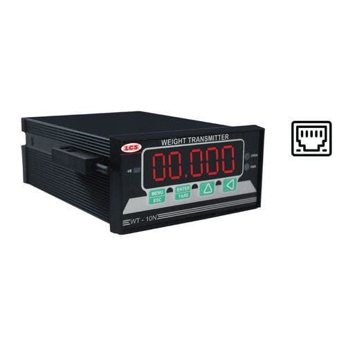 Transmetteur de pesage Ethernet - WT-10N-ETH - LCS Controls Private Limited - ModBUS RTU / аналоговый
