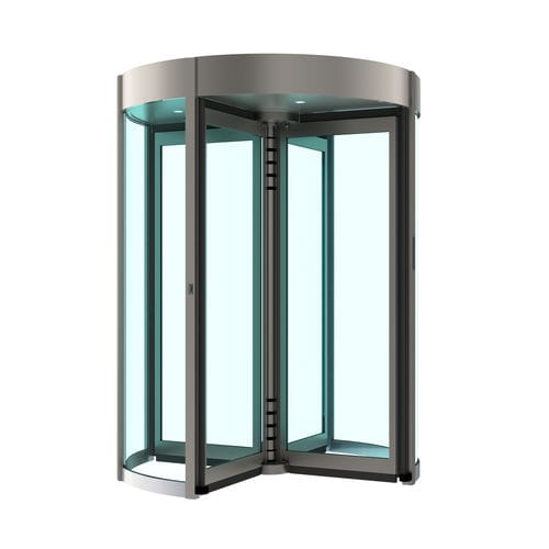 Поворотный ворота -  GLASS ROLL - Saima Sicurezza SpA - складной / из нержавеющей стали / из алюминия