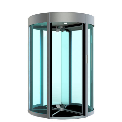 Поворотный ворота - Glass Roll 3 - Saima Sicurezza SpA - из нержавеющей стали / застекленный / для использования в помещениях