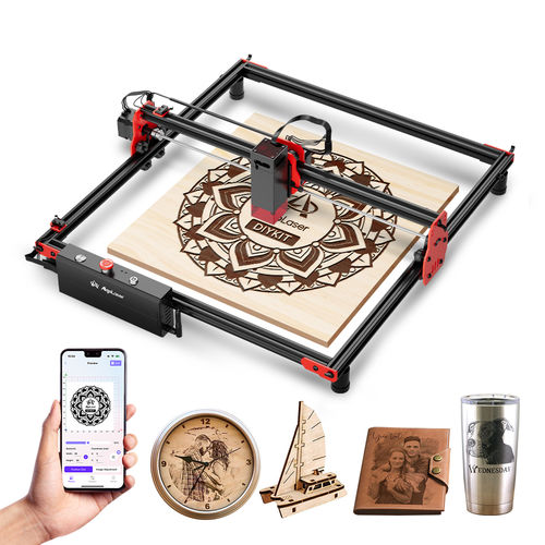 Лазерный станок для резки - DIY KIT 5W - Algolaser - для дерева / для кожи / для плотной толи