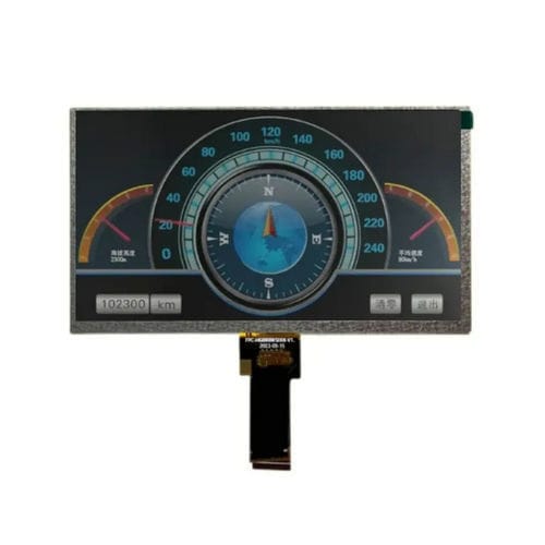Блок индикации TFT LCD - HG090WS008 - Shenzhen Hongguang Display Co., Ltd - TN / с емкостным сенсорным экраном / с резистивным сенсорным экраном