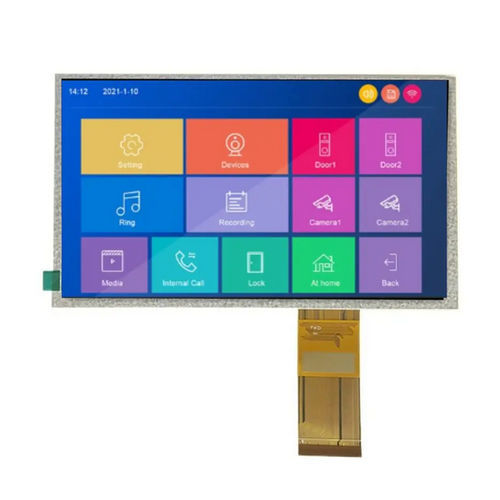 Блок индикации TFT LCD - HG080WV027 - Shenzhen Hongguang Display Co., Ltd - TN / с емкостным сенсорным экраном / с резистивным сенсорным экраном