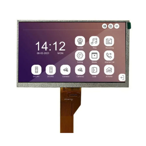 Блок индикации TFT LCD - HG070WS012 - Shenzhen Hongguang Display Co., Ltd - TN / с емкостным сенсорным экраном / с резистивным сенсорным экраном