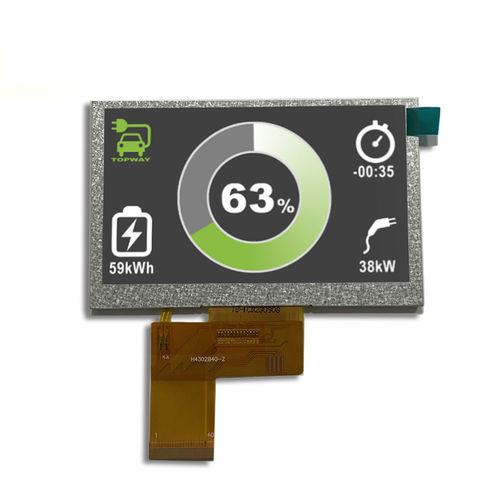 Блок индикации 4,3" - HG043WV023T01 - Shenzhen Hongguang Display Co., Ltd - TFT LCD / IPS / с емкостным сенсорным экраном