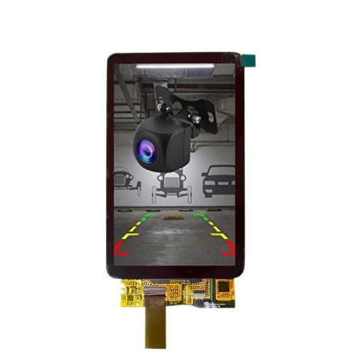 Блок индикации с емкостным сенсорным экраном - HG055HD018T01 - Shenzhen Hongguang Display Co., Ltd - с резистивным сенсорным экраном / ОСД / высокое разрешение