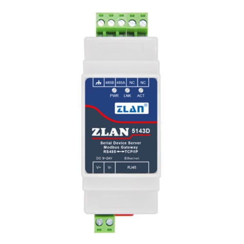 Последовательный консольный сервер - ZLAN5143D - Shanghai ZLAN Information Technology Co.,Ltd - RJ45 / Modbus / промышленный