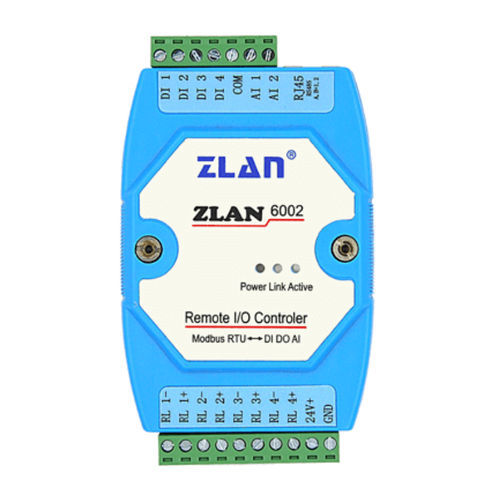 Цифровой модуль входа/выхода - ZLAN6002 - Shanghai ZLAN Information Technology Co.,Ltd - аналоговый / RS485 / Modbus
