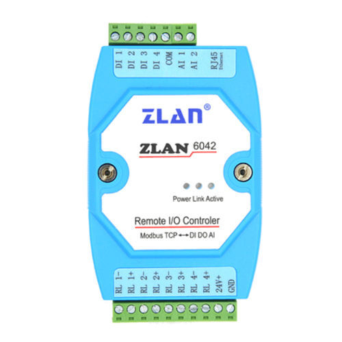 Цифровой модуль входа/выхода - ZLAN6042 - Shanghai ZLAN Information Technology Co.,Ltd - аналоговый / Ethernet / ModBUS RTU