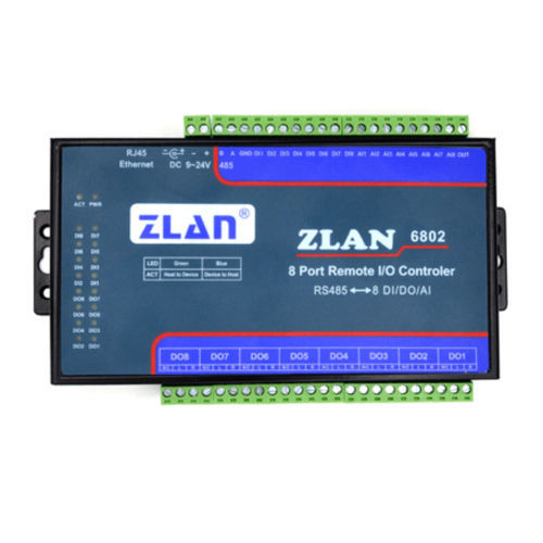 Цифровой модуль входа/выхода - ZLAN6802 - Shanghai ZLAN Information Technology Co.,Ltd - аналоговый / Ethernet / ModBUS RTU