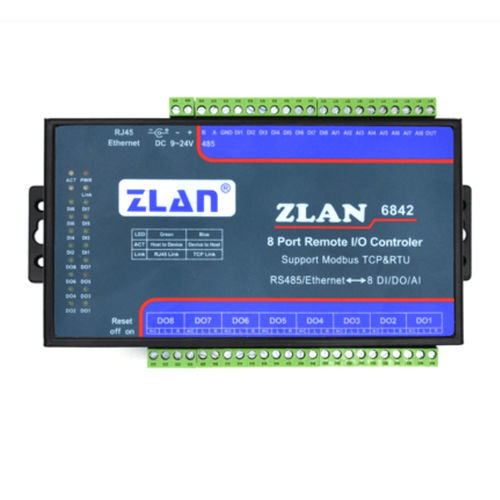 Цифровой модуль входа/выхода - ZLAN6842 - Shanghai ZLAN Information Technology Co.,Ltd - аналоговый / Ethernet / ModBUS RTU