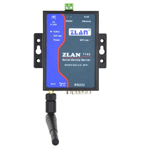 Консольный сервер RS232 - ZLAN7142 - Shanghai ZLAN Information Technology Co.,Ltd - RS485 / Modbus / промышленный