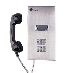 Промышленный телефон для тюрьмы - HZ-VP01 - Shenzhen HeoZ Technology Ltd - аналоговый / IP65 / IP55