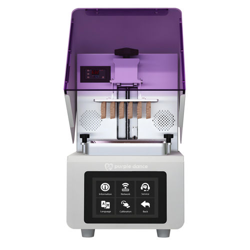 Синтетический принтер 3D - D9K Mini - Shenzhen Purple Dance Technology Co., Ltd. - стоматологический / LCD / с высокой скоростью
