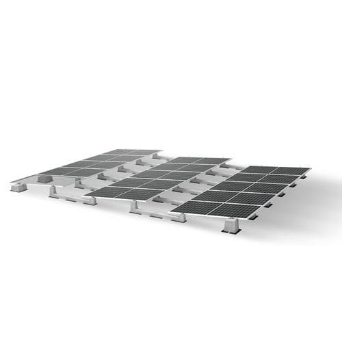 Система крепления солнечных батарей для террасы на крыше - Industrial-XL - Sun Ballst - из бетона