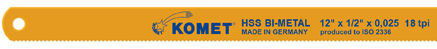 Пильный диск по металлу - HSS Bi-Metall - KOMET - биметаллический / для металла