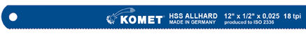 Пильный диск по металлу - ALLHARD - KOMET - HSS / для металла
