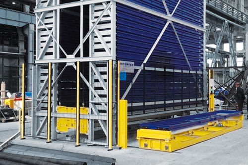 Автоматический tour de stockage - TowerMat FE series - Intertex Maschinenbau Ingeborg Deiss GmbH & Co. - для листового металла / для длинного груза