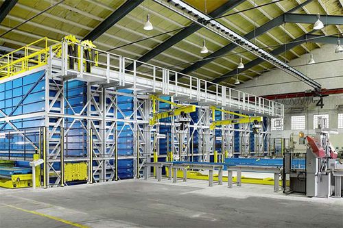 Модульный tour de stockage - TowerMat UE series - Intertex Maschinenbau Ingeborg Deiss GmbH & Co. - для длинного груза / для кассеты