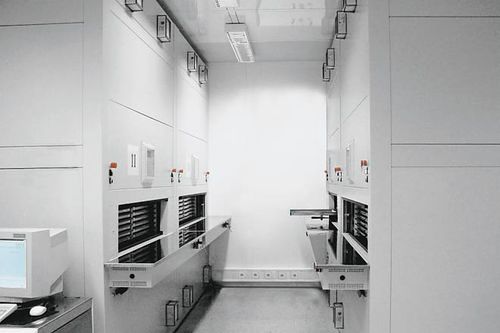 Вертикальный вращающийся накопитель - EuroMat - Intertex Maschinenbau Ingeborg Deiss GmbH & Co. - для керамического материала