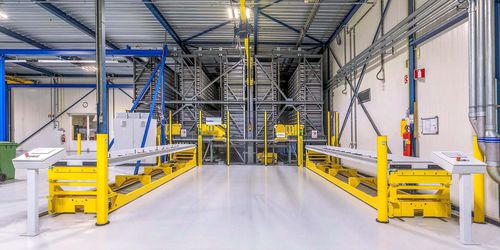 Горизонтальный вращающийся накопитель - MobilMat - Intertex Maschinenbau Ingeborg Deiss GmbH & Co. - картонных коробок / для конечных продуктов / для поддонов