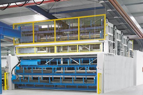 Вертикальный вращающийся накопитель - InterMat IM-BV1.1 - Intertex Maschinenbau Ingeborg Deiss GmbH & Co. - для длинномерных грузов
